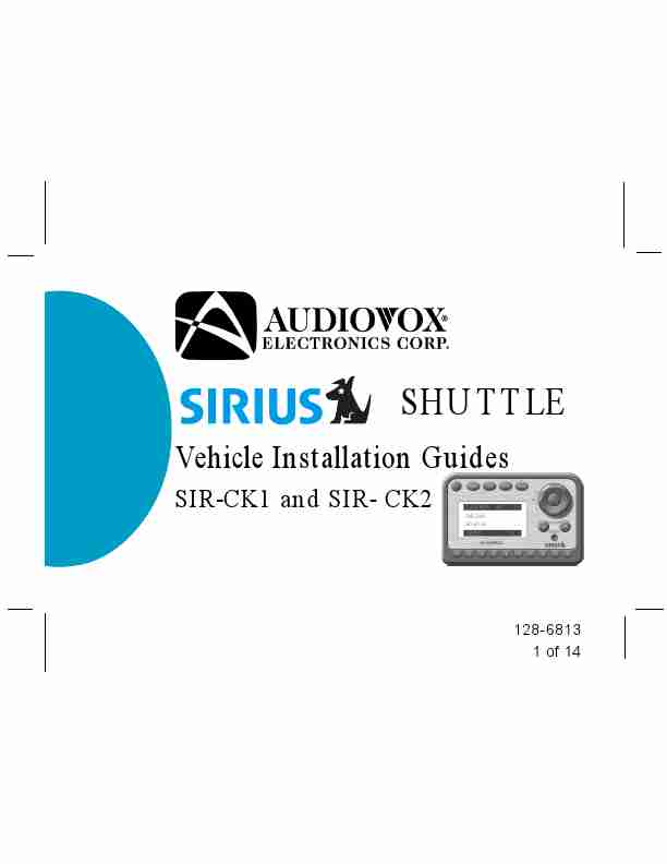 Audiovox Car Satellite Radio System SIR-CK1-page_pdf